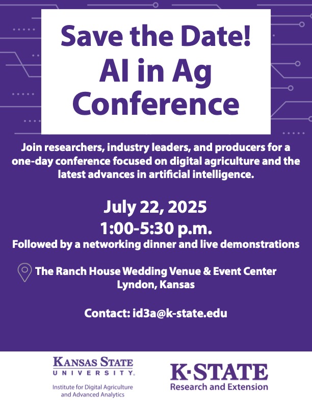 Save the Date AI in Agriculture