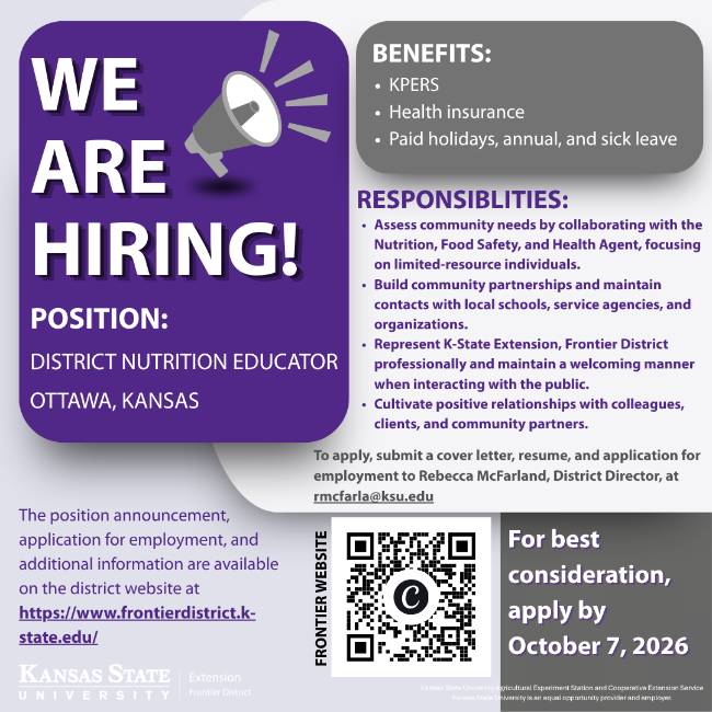 Nutrition Ed Position